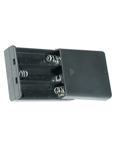 Portabatterie 3x AA con interruttore