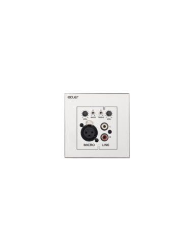 Micro mixer da parete 2ch line + microfono