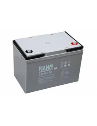 Batteria piombo - gel Fiamm FG 12V 70Ah cicl 35*16.60*17.50