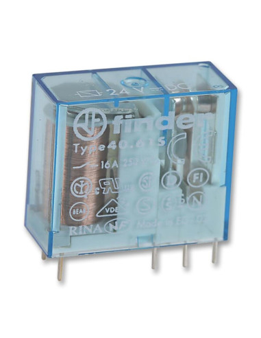 Rele' 40.61 24VDC 16A 250V