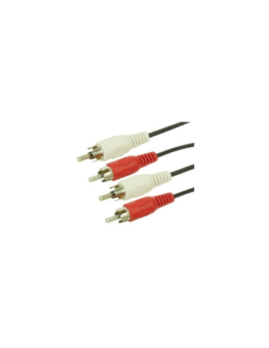 Cavo audio 2rca/2rca M/M 5m