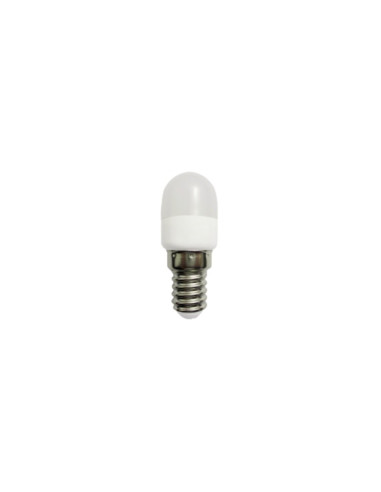 Lampada LED frigo E14 2,5W 4000k 210lm peretta 200° 26x60mm opale
