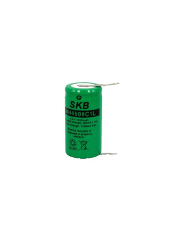 Batteria NiMH C 4500mAh con lamelle skb/yuasa