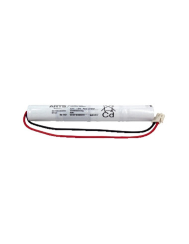 Pack batterie 4,8V 1600mAh 4xsc tubo hi-temp con cavo 210mm+conn molex
