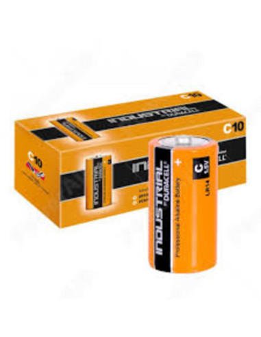 Batteria C duracell industrial 50x26,2mm 10 pezzi
