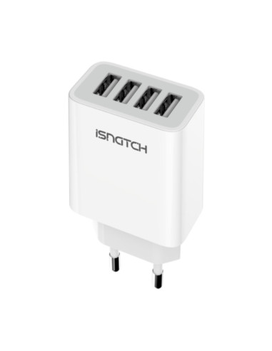 Alimentatore 4xUSB 4,5A 22,5W bianco