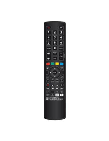 Telecomando universale TV + Decoder con codici interni