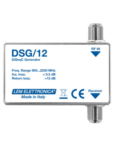 Generatore diseqc 1.0 controllo tramite  cavo 4/5 mm serie nuova