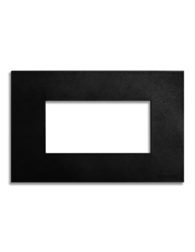 Placca 4 posti Blackbord serie PIXIA