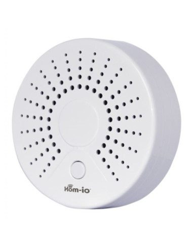 Sensore fumo e temperatura hom-io Wi-Fi compatibile alexa - google assistant