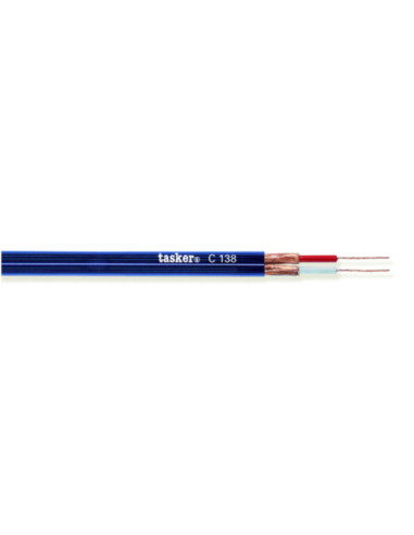 Cavo piattina schermata 2x 0,25mm² nightly-blue
