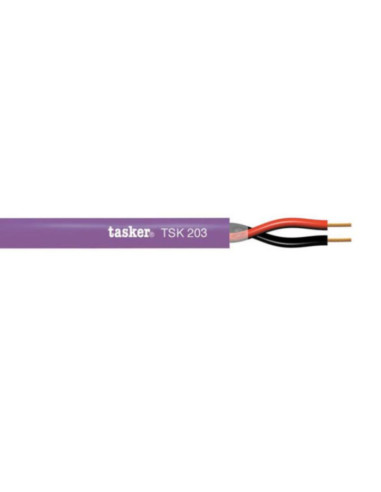 Cavo antincendio 2x 2,50mm² viola per evacuazione vocale