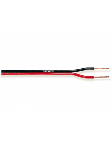 Cavo piattina rosso/nera 2x0,75mm² cca