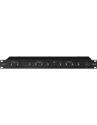 Divisore di linea XLR splitter 2in 8 out