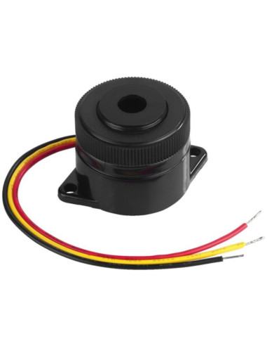 Buzzer piezo 6-18v 20/15ma 105db 2700hz 29x29x24mm 12g