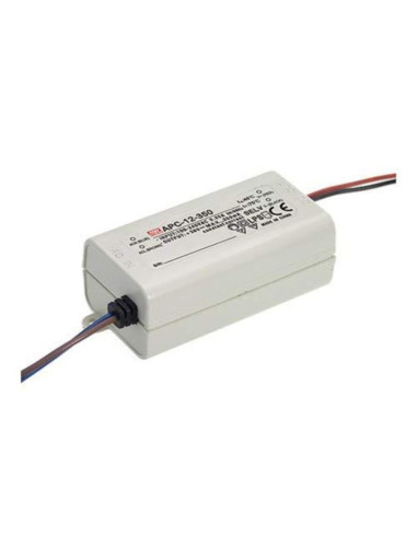 Alimentatore AC/DC enclosed LED corrente costante 12W 9-36VDC 350mA