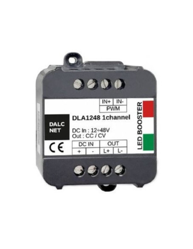 Easyboost-led driver booster ampli pwm in 12/24/48v dc constant voltage