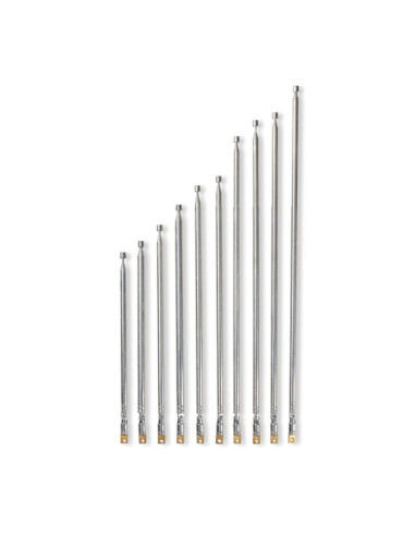Antenna telescopica fm 6-7mm 47-87,5mhz
