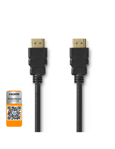 Cavo HDMI 5m premium 4k@60hz 18gbs con ethernet
