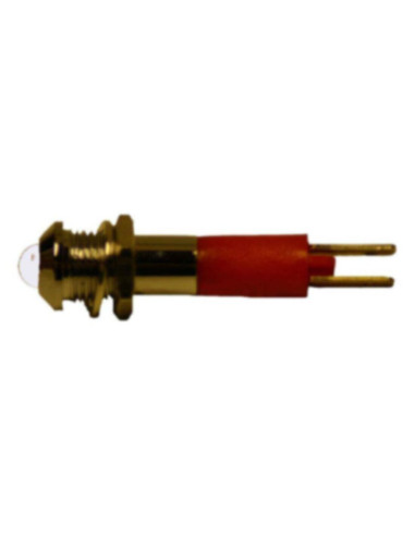 Led 5mm sporgente rosso superluminoso 24VDC
