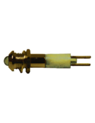 Led 5mm sporgente blu superluminoso 24VDC