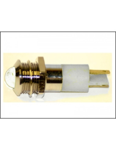 Led ⌀10mm 12VDC superluminoso bianco