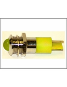 Led 10mm giallo 110 V AC/DC