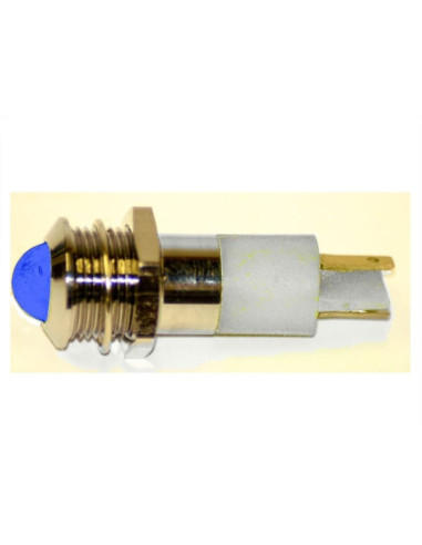 Led 10mm. blu 230 V ac