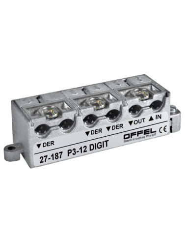 Derivatore 3out 12db