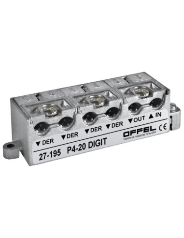 Derivatore 4out 20db