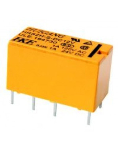 Rele' POLARIZZATO 12vdc 2sc 0,3a 125vac