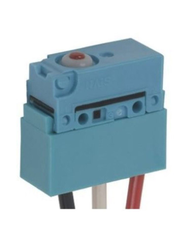 Microswitch subminiatura SPDT uscita cavo IP67 senza leva 100g