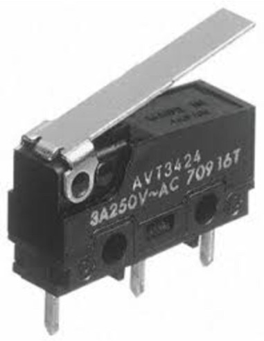 Microswitch subminiatura leva corta 100g