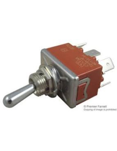 Deviatore a levetta T415N- 4 vie  ON-ON T415NAULCSAFJ