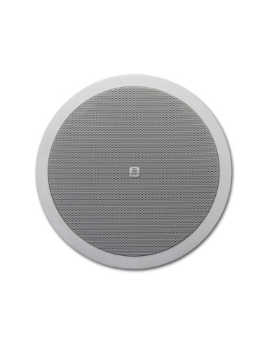 Diffusore circolare da incasso abs 100w 8Ω 8'' 244mm 2 vie bianco