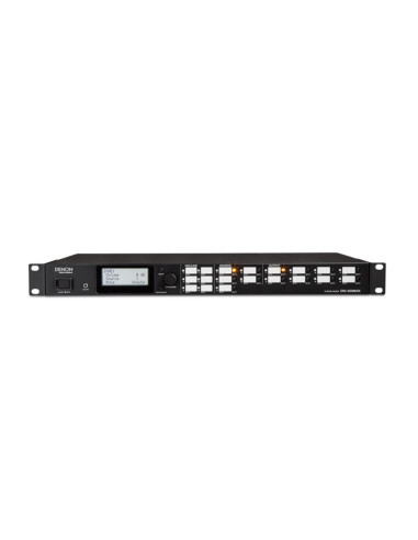 Mixer zoner 6in mic/line, 5in line, 8out ethernet
