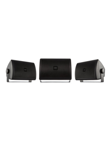 Diffusore 4" da superficie a 2 vie IP44 16W/8ohm o 70-100V nero