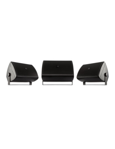 Diffusore 6" da superficie a 2 vie IP44 30W/8ohm o 70-100V nero