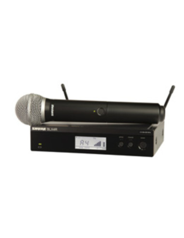 Kit ricevitore blx4r montaggio rack + trasmettitore a mano blx2 banda m17