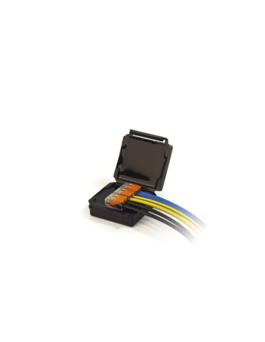 Giunto con gel per cavi 4mm² + wago221 confezione 1pz