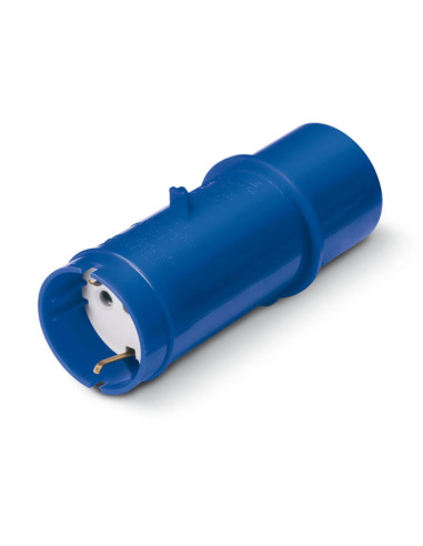 Adattatore spina industriale 2p+t 16a a presa 2p+t 16A IP20