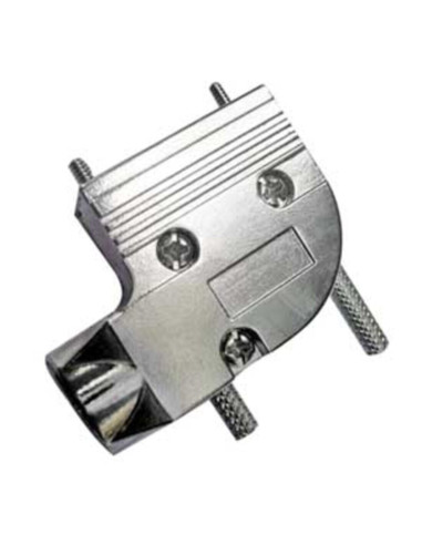 Guscio d-sub  9p 90° metallico