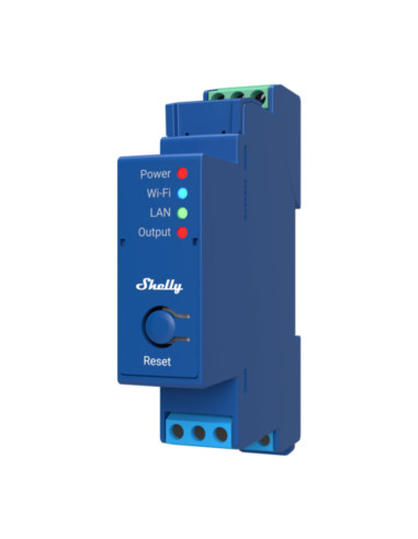 Smart Rele' 220Vac DIN contatto pulito max 16A Wi-Fi + Bluetooth + LAN