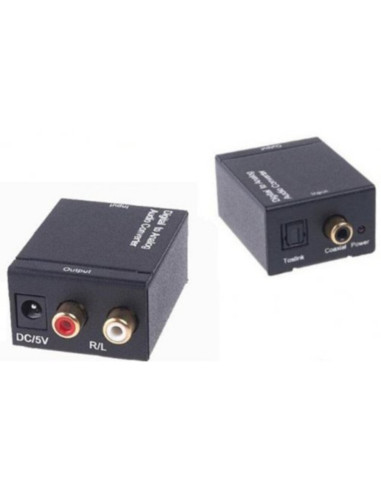 Convertitore audio da coassiale/toslink ad audio analogico RCA