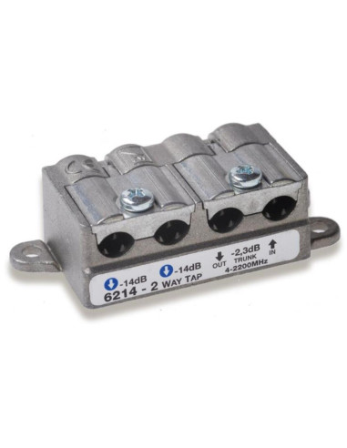 Mini derivatore induttivo 2 out -14db 4/2200MHz