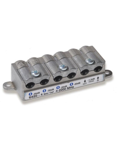 Mini derivatore induttivo 4 out -20db 4/2200MHz