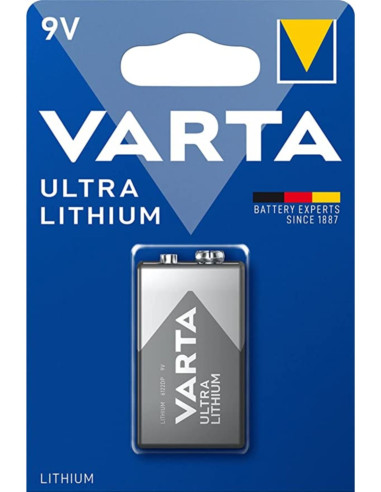 Batteria litio 9V blister 1pz