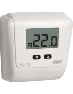 Termostato KLIMA LCD da parete alimentato a batteria