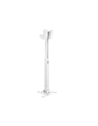Supporto per videoproiettore regolabile 55÷85cm max 15kg bianco