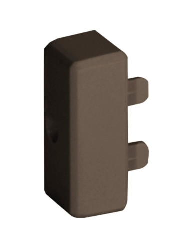 Tappo di chiusura per minicanalina 22x10 marrone Bocchiotti